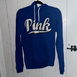 V.S. PINK 2000s Blue Sweatshirt
